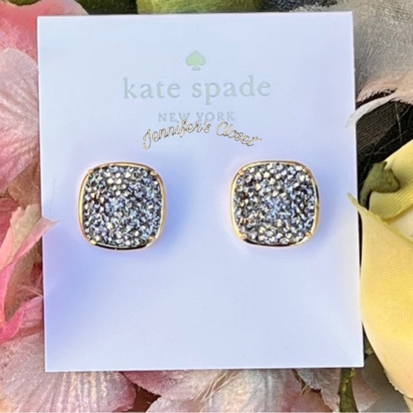 NWT ♠️ Kate Spade Pave Stud Earrings - Picture 4 of 5